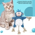 thumbnail image 1 of Tnobhg Pet Toy Bite-resistant Interactive Dog Squeaky Toy Cartoon Animal Shape Plush Dog Chew Toy Pet Supplies, 1 of 8