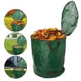 thumbnail image 1 of Tnobhg Reusable Yard Waste Bag with 4 Handles Heavy Duty Garden Lawn Leaf Bag Large Capacity Folding Camping Yard Recycling Bag, 1 of 7