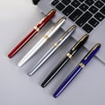 thumbnail image 1 of Tnobhg Signature Pen Comfortable Grip Metal Business Pen Smooth Writing Durable Elegant Pen for Office Home, 1 of 7