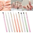 thumbnail image 1 of Tnobhg Universal Painting Flower Nail Art Brush Pull Line Pen Gel Nail Polish Builder Brush Painting Pen Manicure Tool, 1 of 8