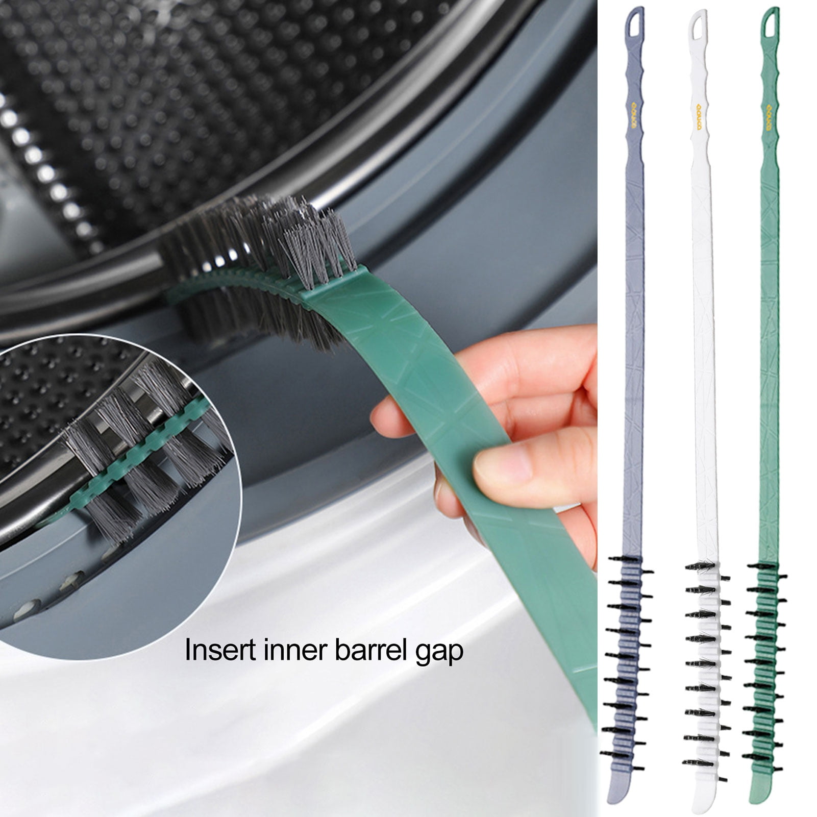 Break Washer Machine Tnobhg Washing Machine Cleaning Brush 360 Degree Curling Anti-break ...