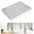 thumbnail image 1 of Tnobhg Winter Indoor Window Insulation Film Transparent Tear Resistant Easy to Install Winterizing Window Cover PE Insulation Film, 1 of 7