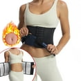 thumbnail image 1 of Tnobhg Women Sweat Waist Trainer Trimmer Adjustable Breasted Lower Belly Fat Workout Belt Weight Loss Sauna Suit Hot Body Shaper Equipment, 1 of 7