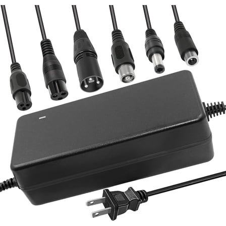 Tnvodejo 42V 2A Li-ion battery charger multiple plugs for Xiaomi M365 ES2/ES4/E22/ES1L Inline Connector 36V 10S