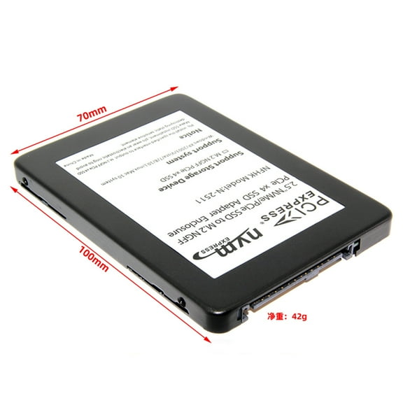 To 2.5in NVMe/PCI-E SSD To M.2 NGFF PCIe X4 SSD Adapter Enclosure PCI Express SSD Adapter Card