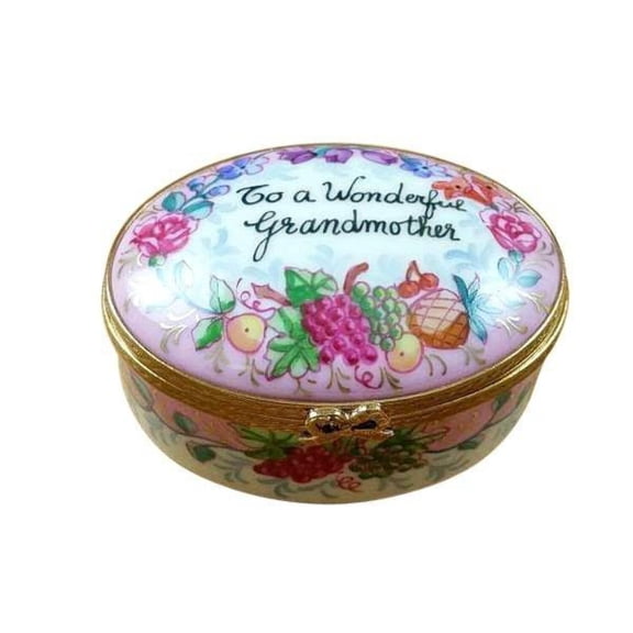 Limoges Box for Grandmother Limoges Box Porcelain Figurine