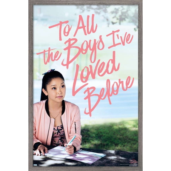 To All the Boys I've Loved Before - Cover Wall Poster, 22.375" x 34", Framed