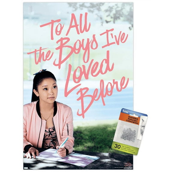 To All the Boys I've Loved Before - Cover Wall Poster with Push Pins, 14.725" x 22.375"