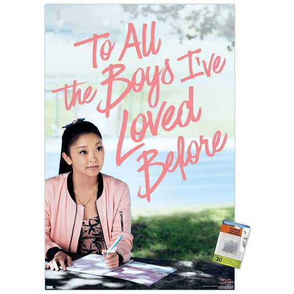 To All the Boys I've Loved Before - Cover Wall Poster with Push Pins, 22.375" x 34"
