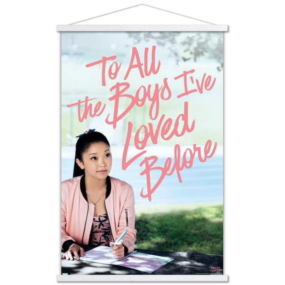 To All the Boys I've Loved Before - Cover Wall Poster with Wooden Magnetic Frame, 22.375" x 34"
