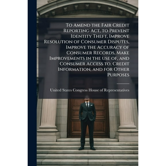 To Amend the Fair Credit Reporting Act, to Prevent Identity Theft, Improve Resolution of Consumer Disputes, Improve the , (Paperback)