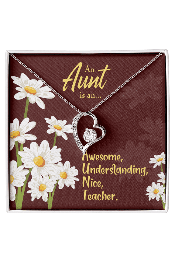 To Aunt AUNT Definition Forever Love Necklace