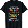 thumbnail image 1 of To Be A Bus Aide School Bus Aide T-Shirt mens t shirt，black，women，funny，misfits，men，journey, 1 of 4