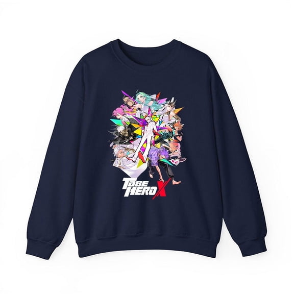 To Be HERO X Merch Crewneck Sweatshirt Men Women Anime Series Cover Long Sleeve Graphic Top