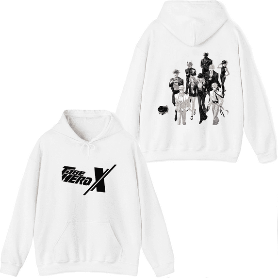 To Be HERO X Merch Hoodie Unisex Anime Series Cover Long Sleeve Pullover Graphic Top Hooded