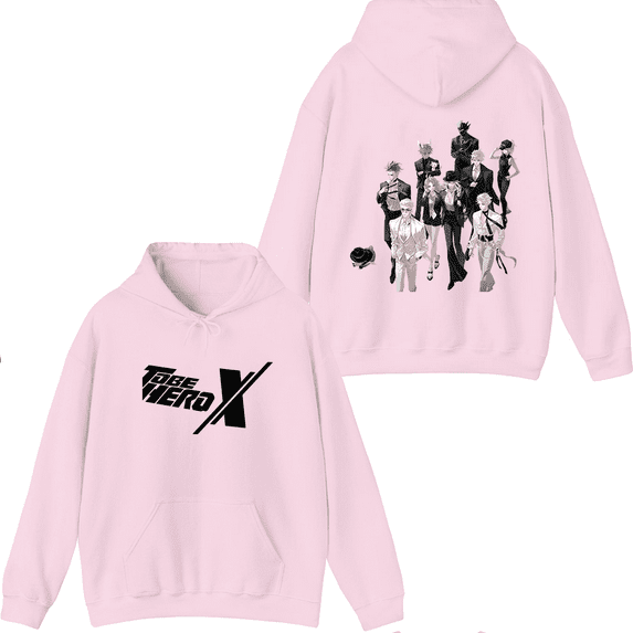 To Be HERO X Merch Hoodie Unisex Anime Series Cover Long Sleeve Pullover Graphic Top Hooded