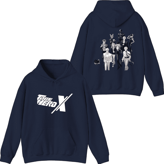 To Be HERO X Merch Hoodie Unisex Anime Series Cover Long Sleeve Pullover Graphic Top Hooded