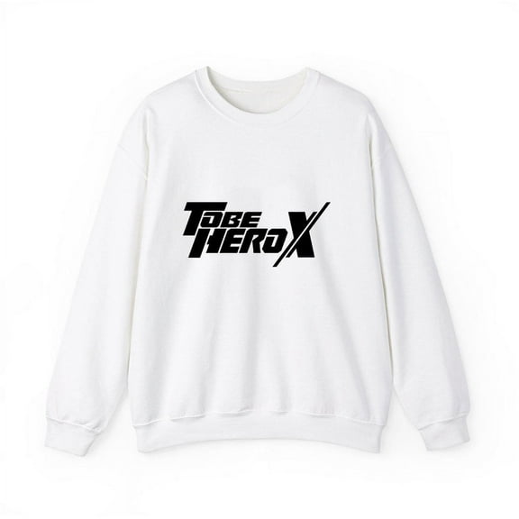 To Be HERO X Merch Logo Crewneck Sweatshirt Men Women Anime Series Long Sleeve Graphic Top