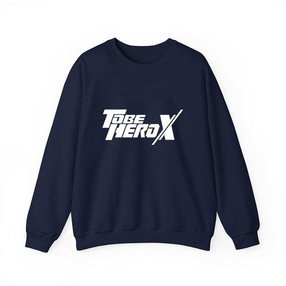 To Be HERO X Merch Logo Crewneck Sweatshirt Men Women Anime Series Long Sleeve Graphic Top