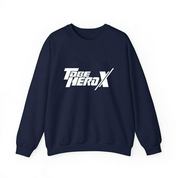 To Be HERO X Merch Logo Crewneck Sweatshirt Men Women Anime Series Long Sleeve Graphic Top