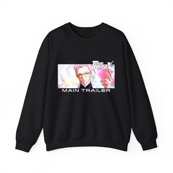 To Be HERO X Merch Main Trailer Crewneck Sweatshirt Men Women Anime Series Long Sleeve Graphic Top