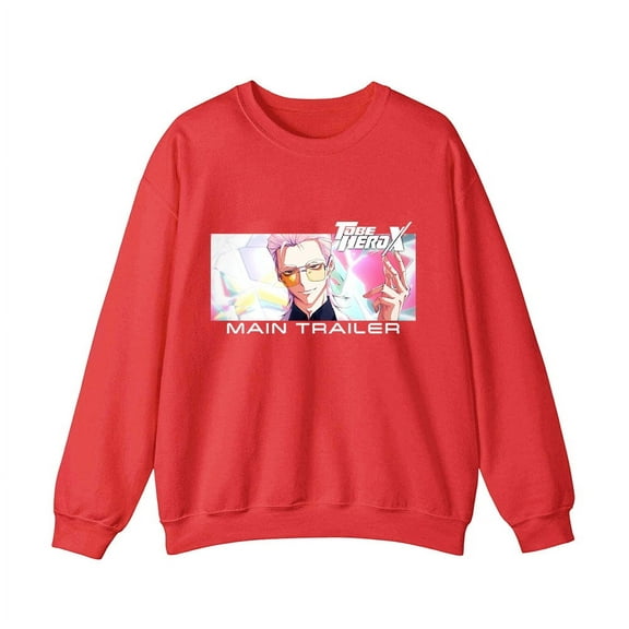 To Be HERO X Merch Main Trailer Crewneck Sweatshirt Men Women Anime Series Long Sleeve Graphic Top