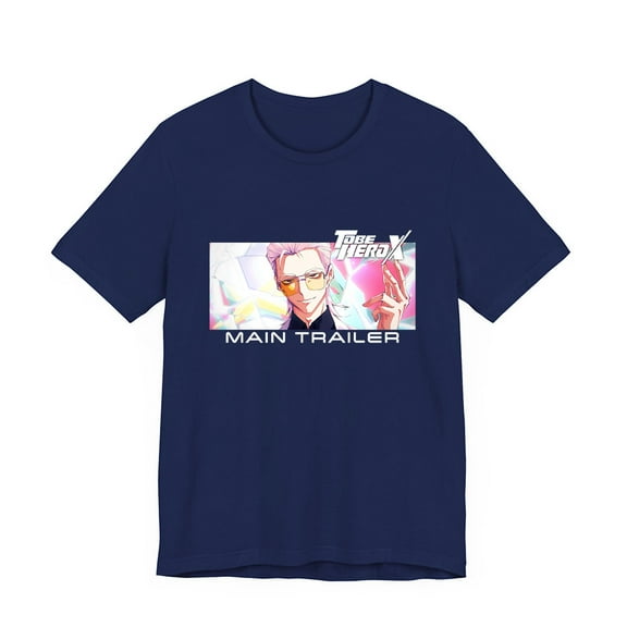 To Be HERO X Merch Main Trailer T-shirt Men Women Anime Series Shirt Short Sleeve Casual Graphic Tee