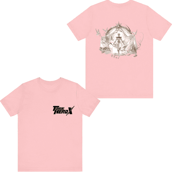 To Be HERO X Merch Nice Logo T-shirt Men Women Anime Series Shirt Short Sleeve Casual Graphic Tee