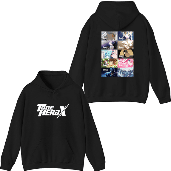 To Be HERO X Merch Ranking Hoodie Unisex Anime Series Cover Long Sleeve Pullover Graphic Top Hooded