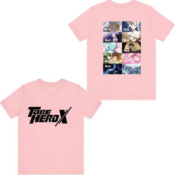 To Be HERO X Merch Ranking T-shirt Unisex Anime Series Short Sleeve Casual Graphic Tops Tee