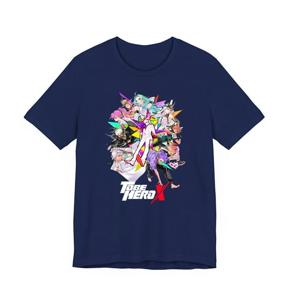 To Be HERO X Merch T-shirt Men Women Anime Series Cover Shirt Short Sleeve Casual Graphic Tee