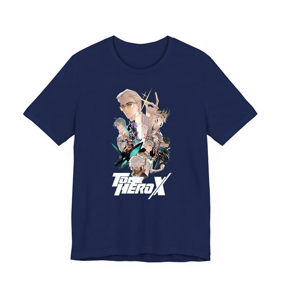 To Be HERO X Merch illustration T-shirt Men Women Anime Series Shirt Short Sleeve Casual Graphic Tee