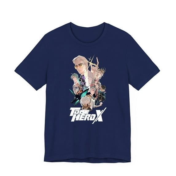 To Be HERO X Merch illustration T-shirt Men Women Anime Series Shirt Short Sleeve Casual Graphic Tee