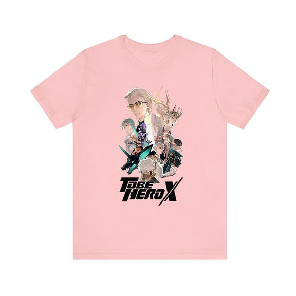 To Be HERO X Merch illustration T-shirt Men Women Anime Series Shirt Short Sleeve Casual Graphic Tee