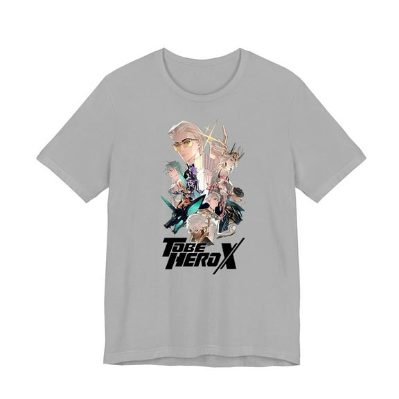 To Be HERO X Merch illustration T-shirt Men Women Anime Series Shirt Short Sleeve Casual Graphic Tee