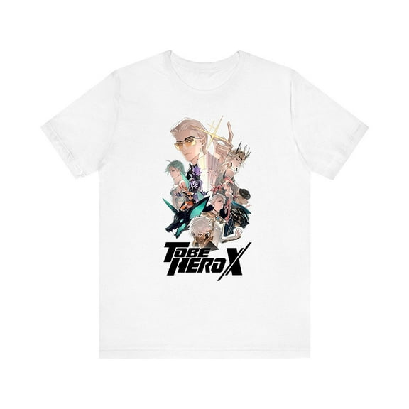 To Be HERO X Merch illustration T-shirt Men Women Anime Series Shirt Short Sleeve Casual Graphic Tee