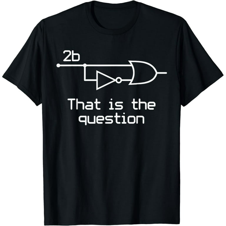 To Be Or Not To Be Electrical Engineer Circuit T-Shirt Dark To Be Or Not To Be Electrical Engineer Circuit T-Shirt Dark
