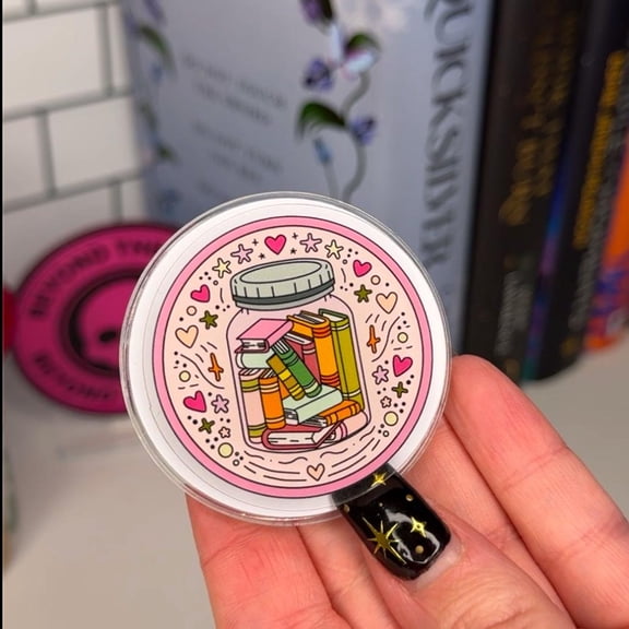 To Be Read Jar e Reader Grip | Phone Grip | e Reader Holder | Book Lover Gift | Bookish Accessories | Reading Gift | Tablet Holder