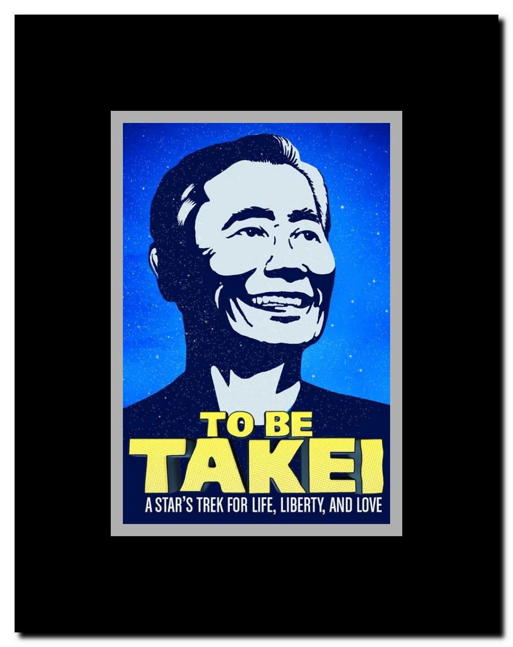 To Be Takei Framed Movie Poster