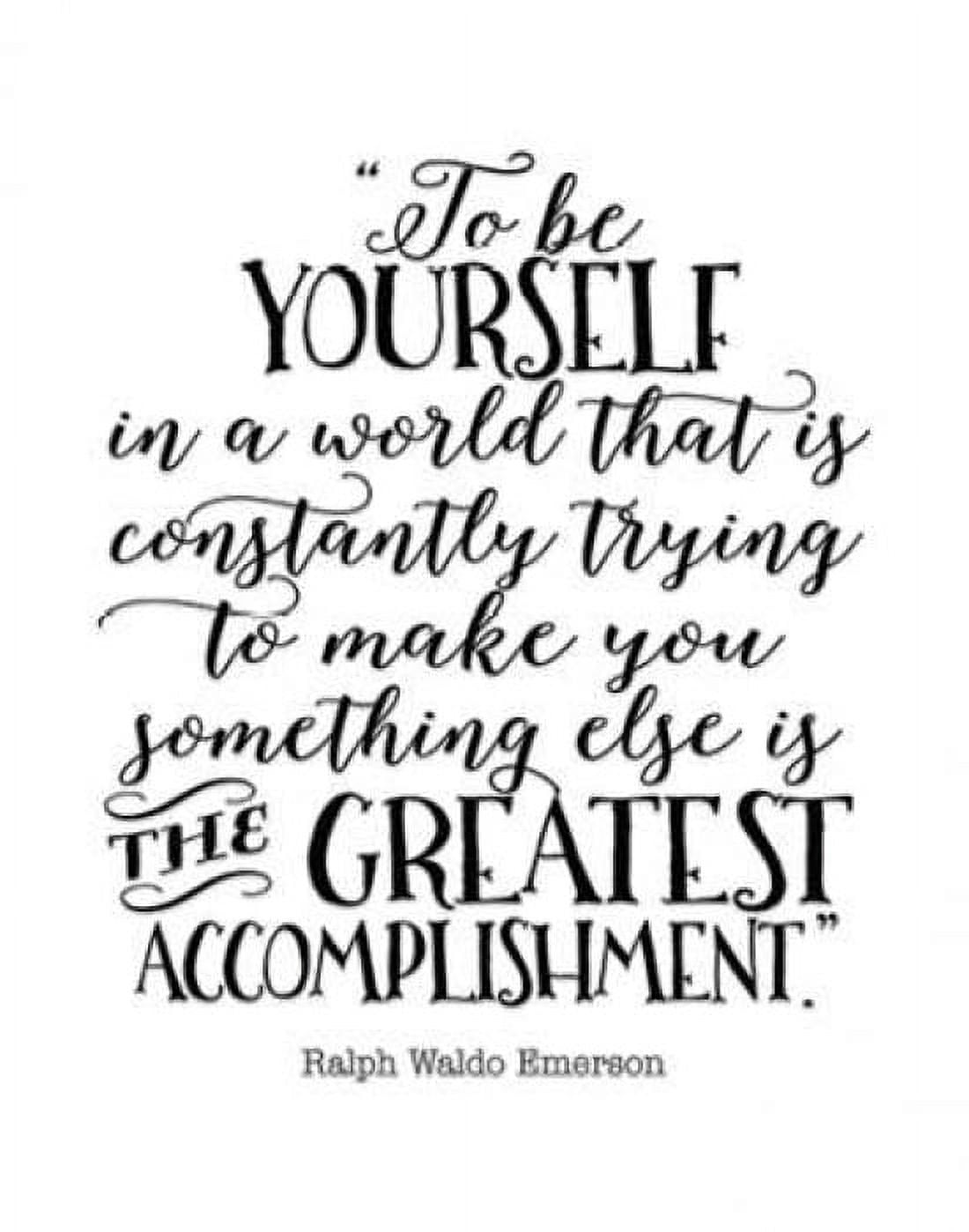 To Be Yourself Canvas Art - Tara Moss (22 x 28)
