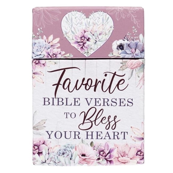 To Bless the Heart Box of Blessings Favorite Bible Verses