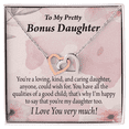 thumbnail image 1 of To Bonus Daughter All the Qualities Inseparable Necklace, 1 of 20
