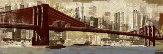 To Brooklyn Canvas Art - Kyle Mosher (8 x 24)