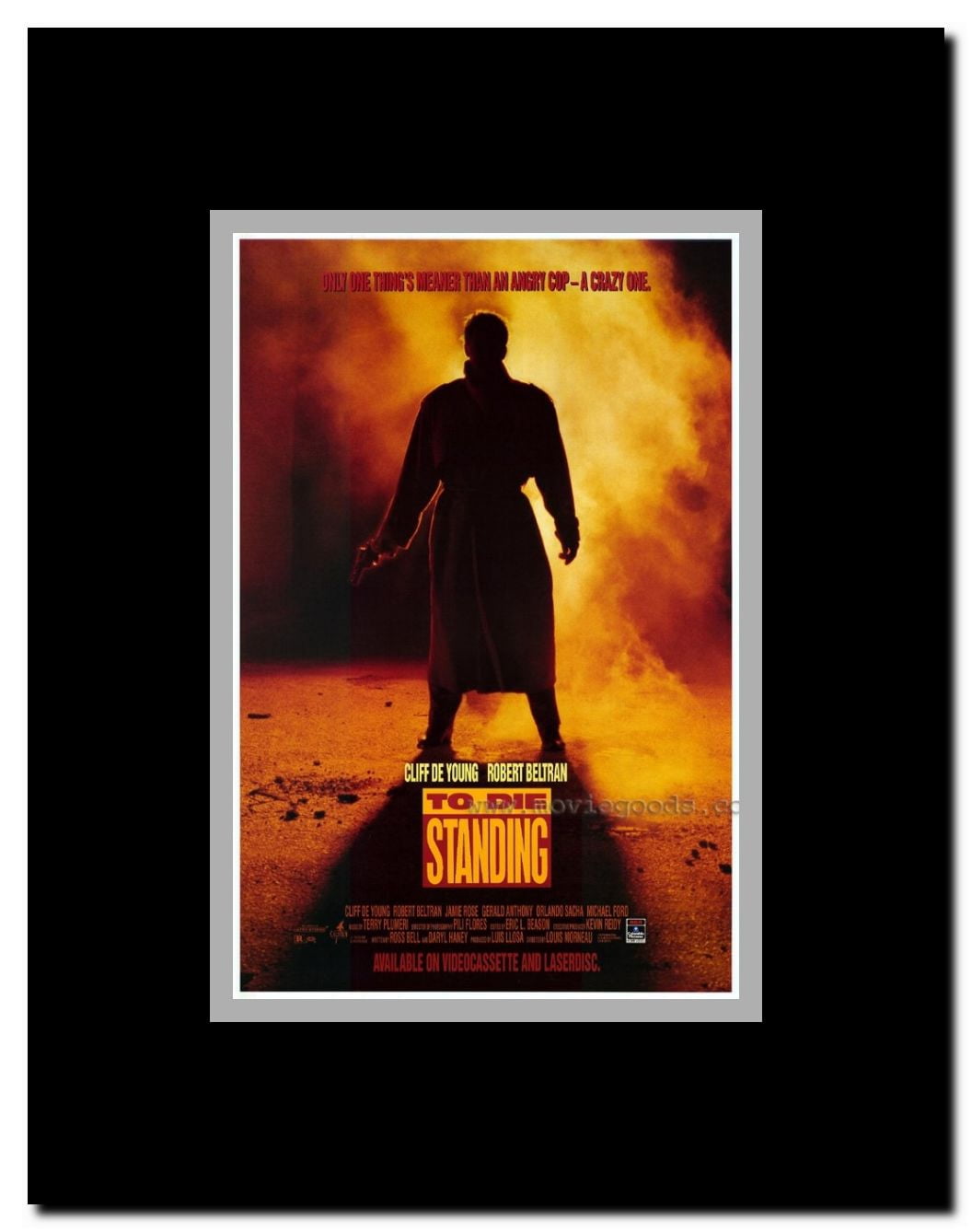 To Die Standing Framed Movie Poster