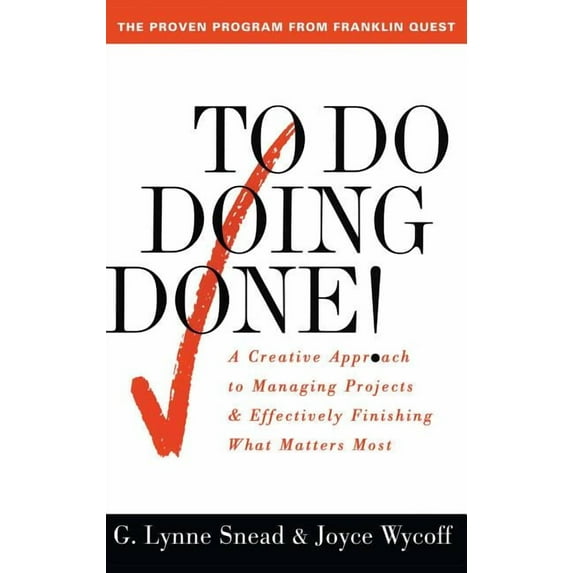 To Do Doing Done, (Paperback)