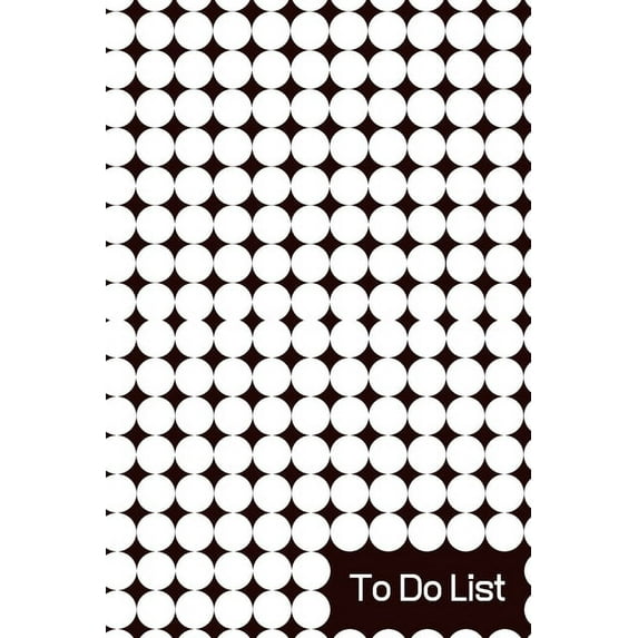 To Do List (6x9inch): Polka Dot To Do List for Polka Dot Lovers; Dotty Checklist; Pattern To Do List; 6x9inch