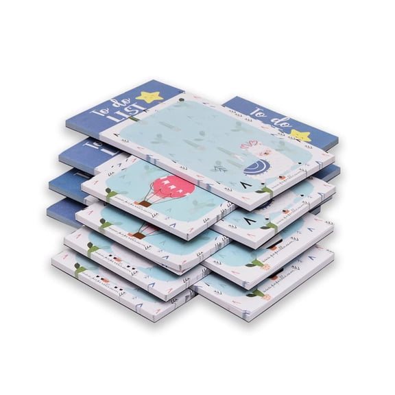 To Do List Note Pad, Memo Pad Gift For College Students, Helps To Get Work Done (Set Of 8)