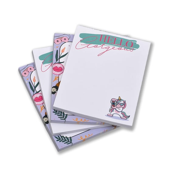 To Do List Notepad, Book, Stationery, 4 X 5.25, Writing Pads 50 Tear Off Sheets | Set Of 4