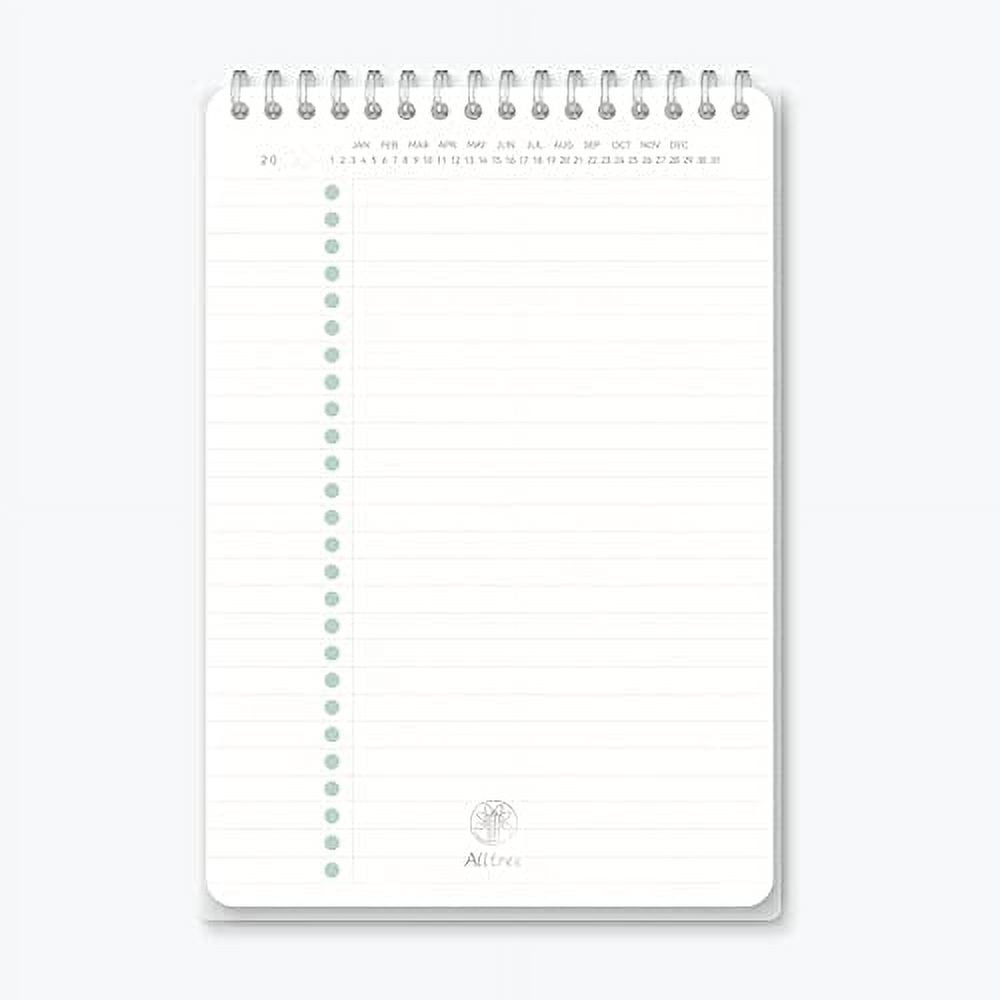 To Do List Notepad Daily Planner Notepad Top Bound Spiral Checklist to-do-list-notepad-daily-planner-notepad-top-bound-spiral-checklist