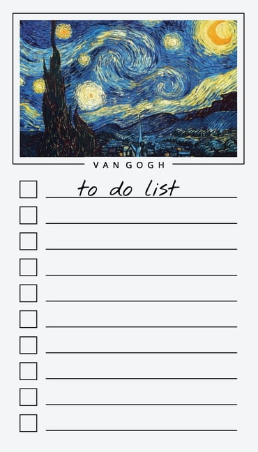 ART CHECKLIST